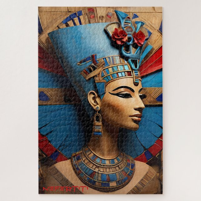 Queen Nefertiti Puzzle (Vertikal)