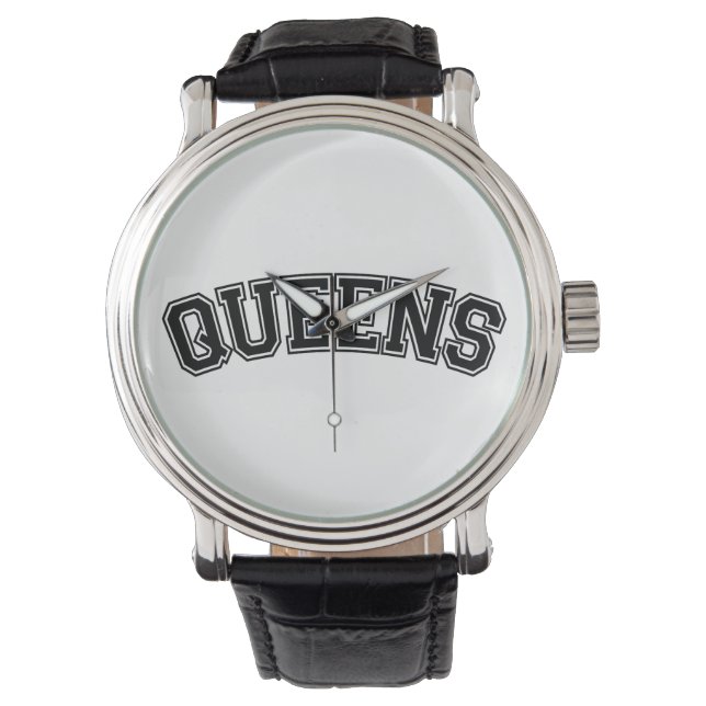 QUEEN, NYC ARMBANDUHR (Vorderseite)