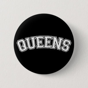 QUEEN, NYC BUTTON