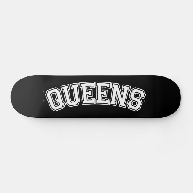 QUEEN, NYC SKATEBOARD (Horizontal)