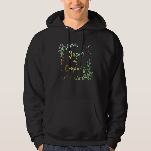 Queen of Coupons Mom Mother s Day Mommy Parents    Hoodie (Vorderseite)
