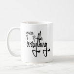 Queen of Everything Romantic Couple Hochzeitsgesch Kaffeetasse<br><div class="desc">Die beste Tasse mit romantischem Zitat "Königin von allem". Sie können diese Tasse für Ihre Ehefrau geben,  wenn Geburtstag,  Jahrestag,  Valentinstag usw.</div>