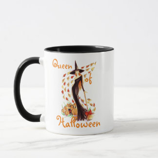 Queen of Halloween Mug Tasse