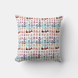 Queen of Hats Pillow  Kissen