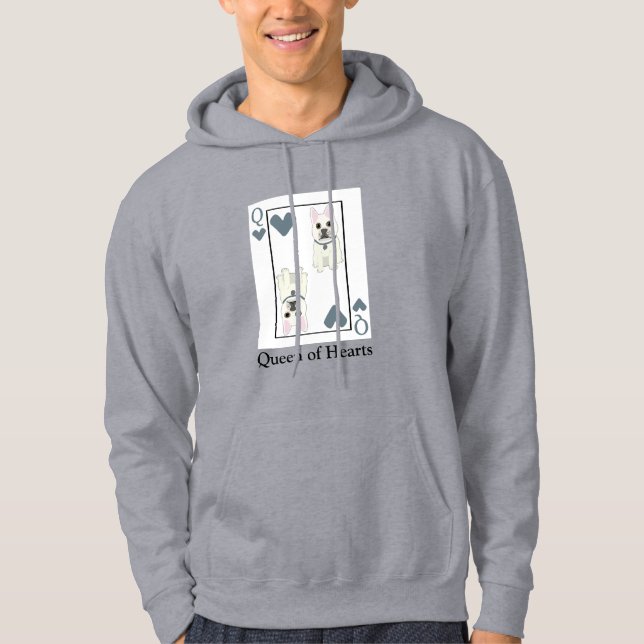 Queen of Hearts Hoodie (Vorderseite)