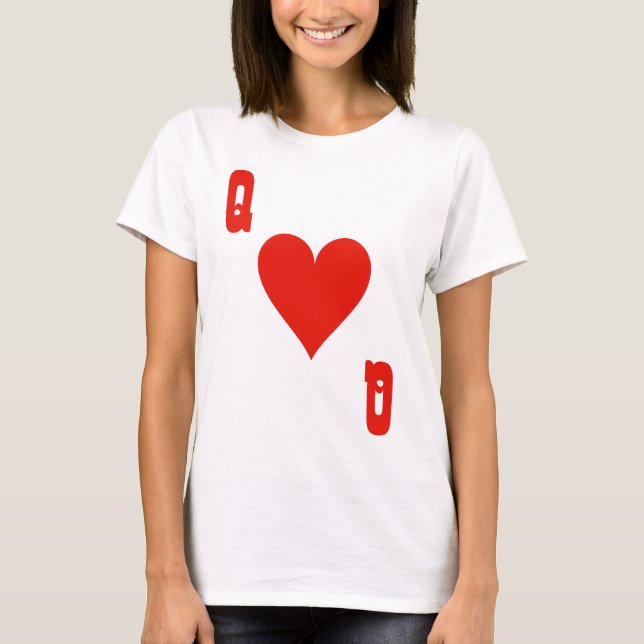 Queen of Hearts T-Shirt (Vorderseite)