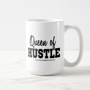 QUEEN OF HUSTLE - Unternehmer Kaffeetasse