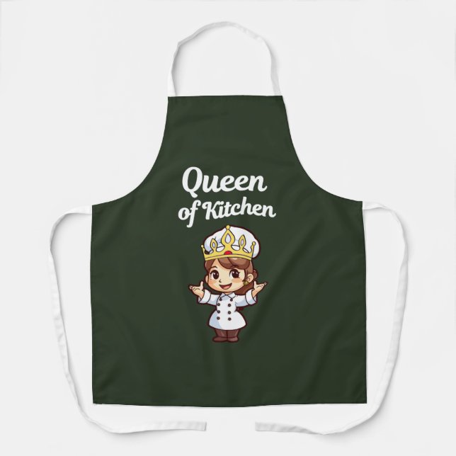 Queen of Kitchen Schürze (Vorderseite)