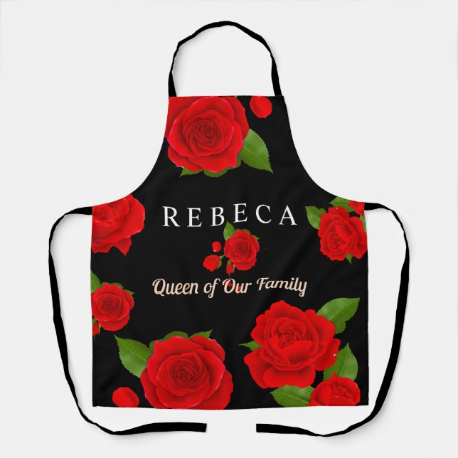 Queen of Our Family Schürze (Vorderseite)