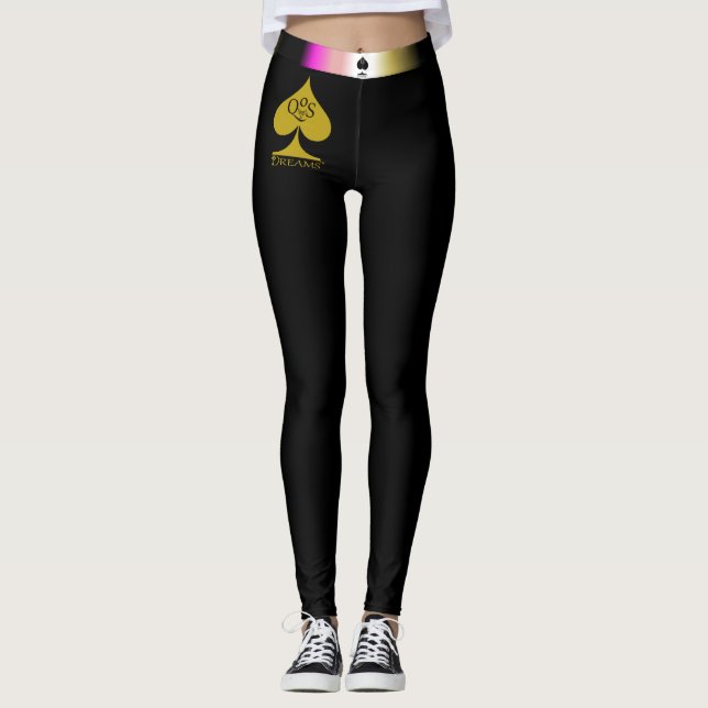 Queen of Spades Leggings Hotwife Vixen QoS Style (Vorderseite)