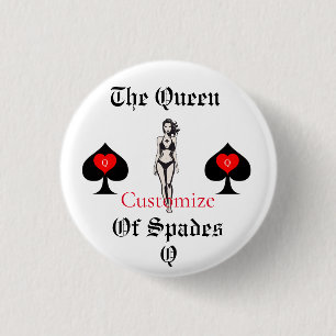 Queen of Spades Tarot Card Thunder_Cove Button