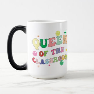 Queen of the classroom, mug for teacher,custom mug verwandlungstasse