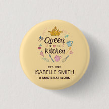 Queen of the Kitchen Custom Name Design