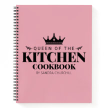 Queen of The Kitchen Kochbook Rezept Personalisier