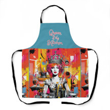 Queen of the Kitchen" Pop Art Schürze