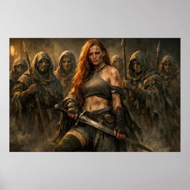 Queen of the Lepers Poster (Vorne)