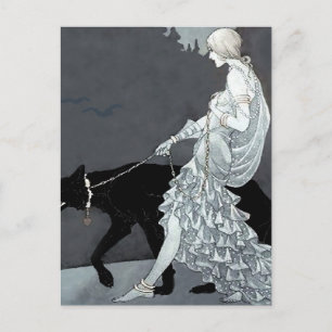 „Queen of the Night“ von Marjorie Miller Postkarte