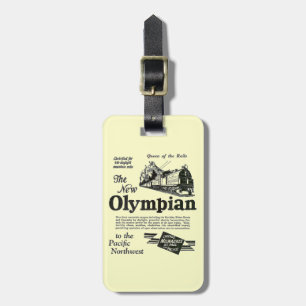 Queen of The Rails - New Olympian 1929 Gepäckanhänger