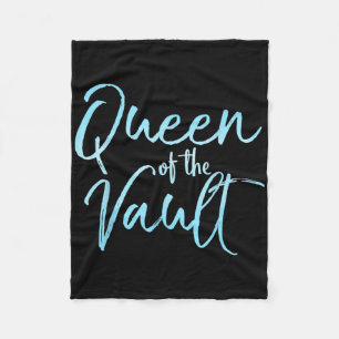 Queen Of The Vault-Shirt Süßes Turn-Geschenk Turne Fleecedecke