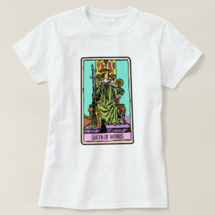Queen of Wands Tarot Card T-Shirt