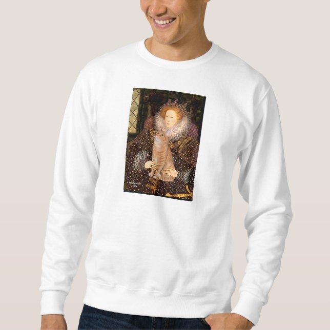 Queen - Orange Tabby cat 46 Sweatshirt (Vorderseite)