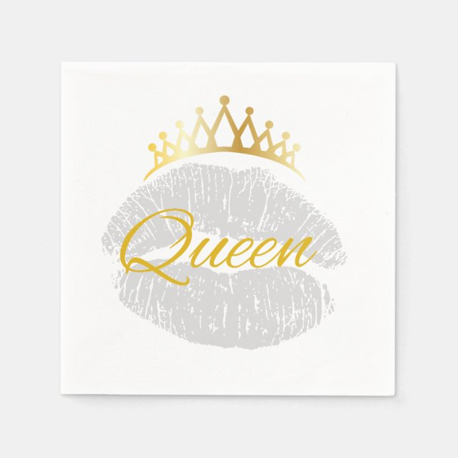 Queen Party Napkins Serviette (Vorderseite)