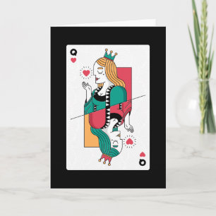 Queen Poker Karte