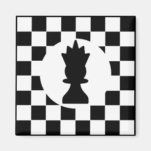 Queen Schach Piece - Magnet - Schach - Gastgeschen