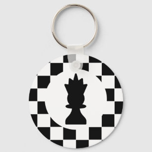 Queen Schach Piece - Schlüsselanhänger - Schach