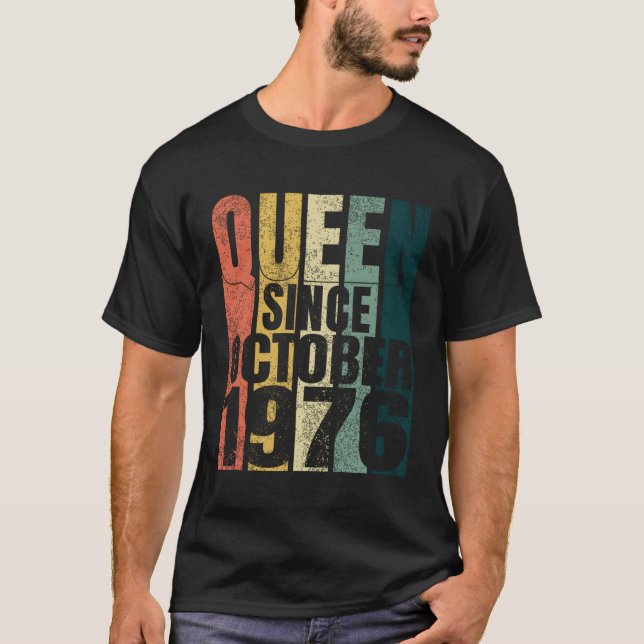 Queen seit Oktober 1976 T-Shirt (Vorderseite)
