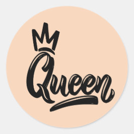 Queen self Liebe zitiert quadratische Aufkleber