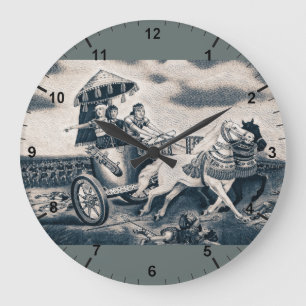 Queen Shamiram Acrylic Wall Clock Große Wanduhr