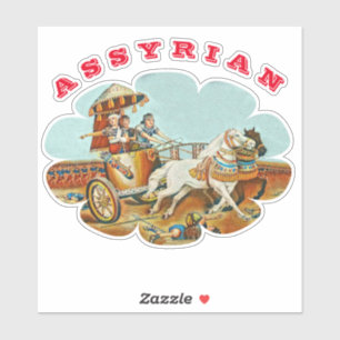 Queen Shamiram Custom-Cut Vinyl Sticker