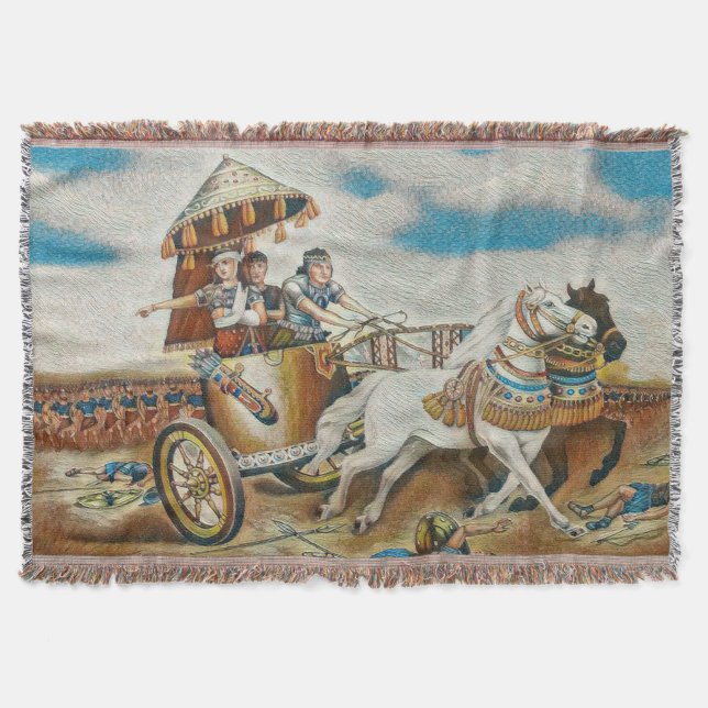 Queen Shamiram Throw Blanket Decke (Vorderseite)