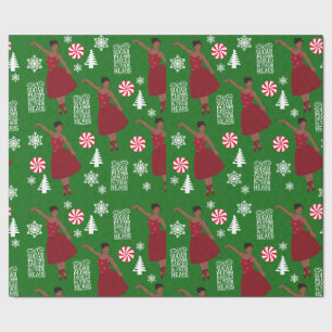 Queen Sugar Sugar Plum Fairy Gift Wrap Geschenkpapier