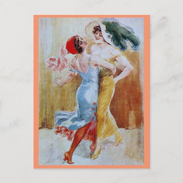 Queen Tango Postkarte (Vorderseite)