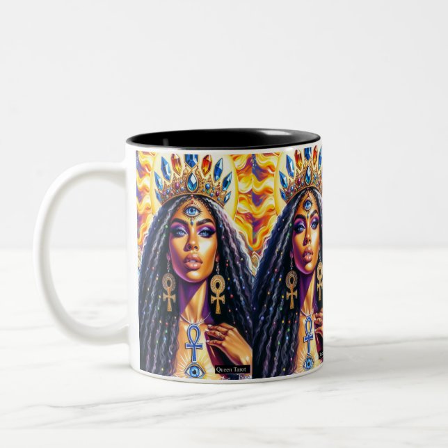 Queen Tarot Tasse (Links)