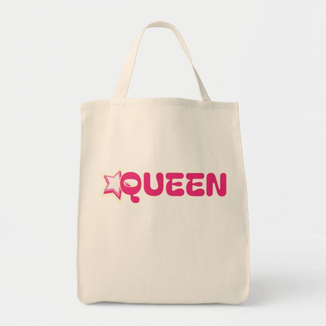 Queen Tote Bag Tragetasche (Vorne)