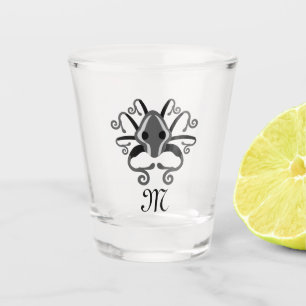 Queen Victoria Black Kraken Schnapsglas