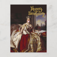 QUEEN VICTORIA BLUTET EIN PINKBUBBEL GUM