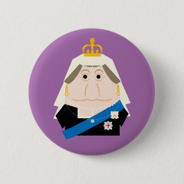 Queen Victoria Button