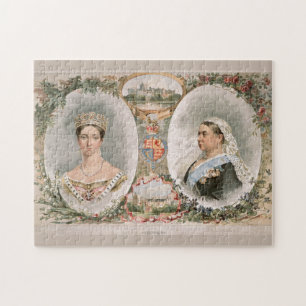 Queen Victoria Golden Jubilee Poster Puzzle