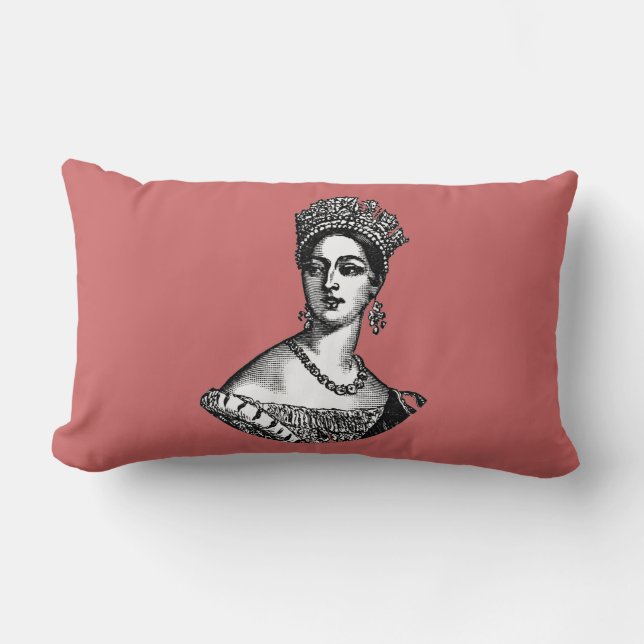 Queen Victoria Lendenkissen (Vorderseite)