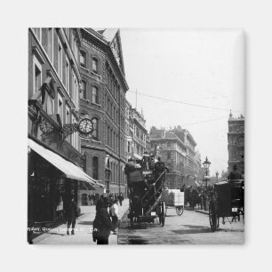 Queen Victoria Street, London, c.1891 Magnet