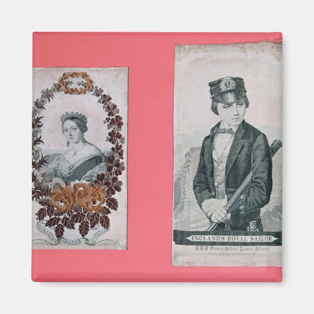 Queen Victoria und Prince Albert Lesezeichen Magnet (Vorne)