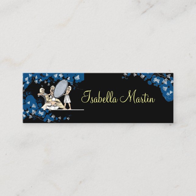 Queen ~ Visitenkarte / Calling Card Telefonnummerkarte (Vorderseite)