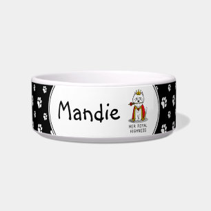 Queen Westie Hund West Highland White Terrier Napf