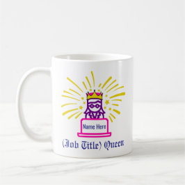 Queen Work Tasse Personalisierte Geschenke