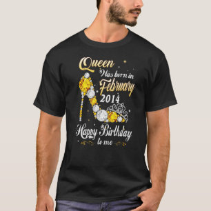 Queen wurde im Februar 2014 9. Geburtstag 9 Jahre T-Shirt