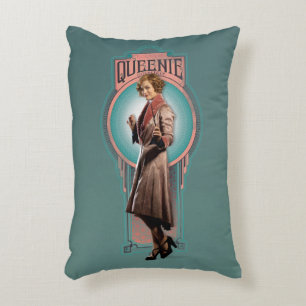 QUEENIE GOLDSTEIN™ Art-Deco-Panel Dekokissen